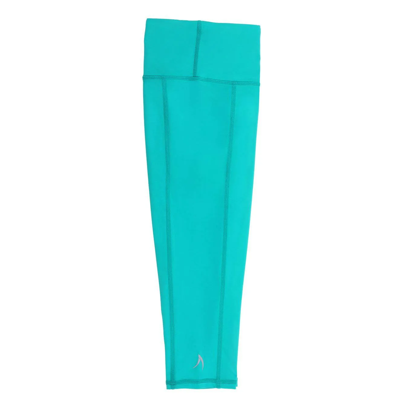 Girls Teal 3/4 Leggings