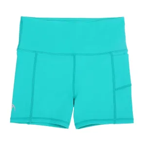 Girls Teal Sports Shorts