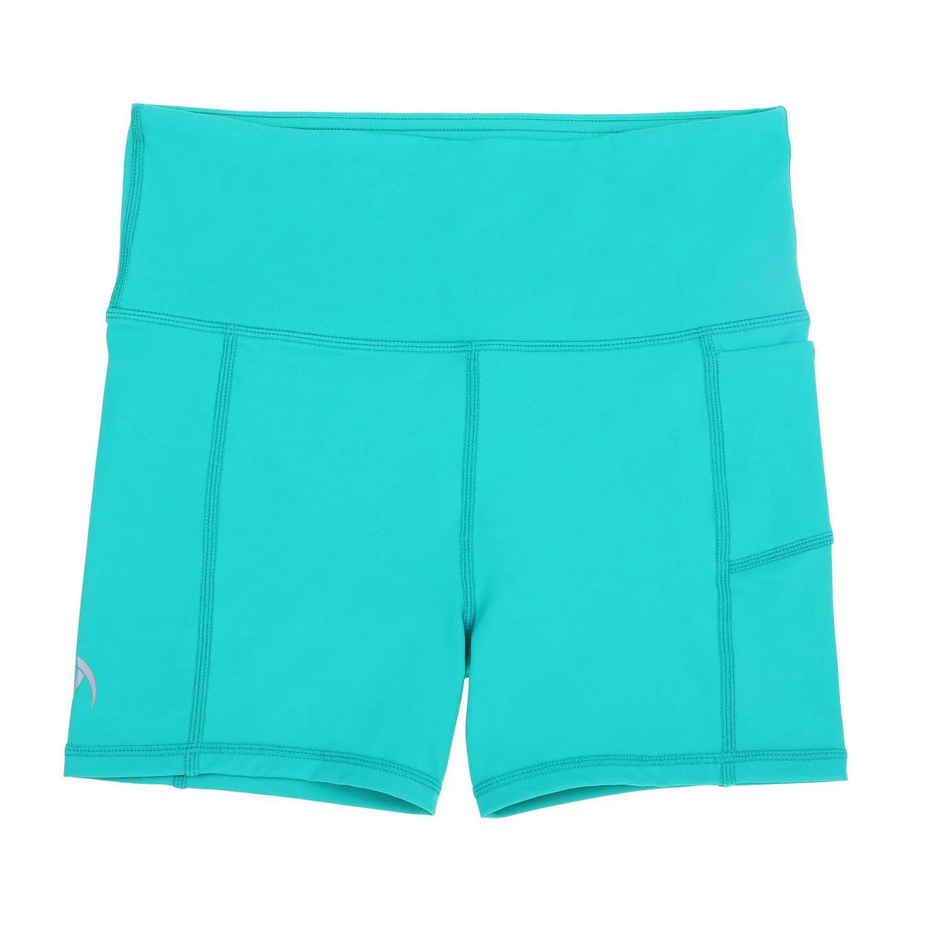 Girls Teal Sports Shorts