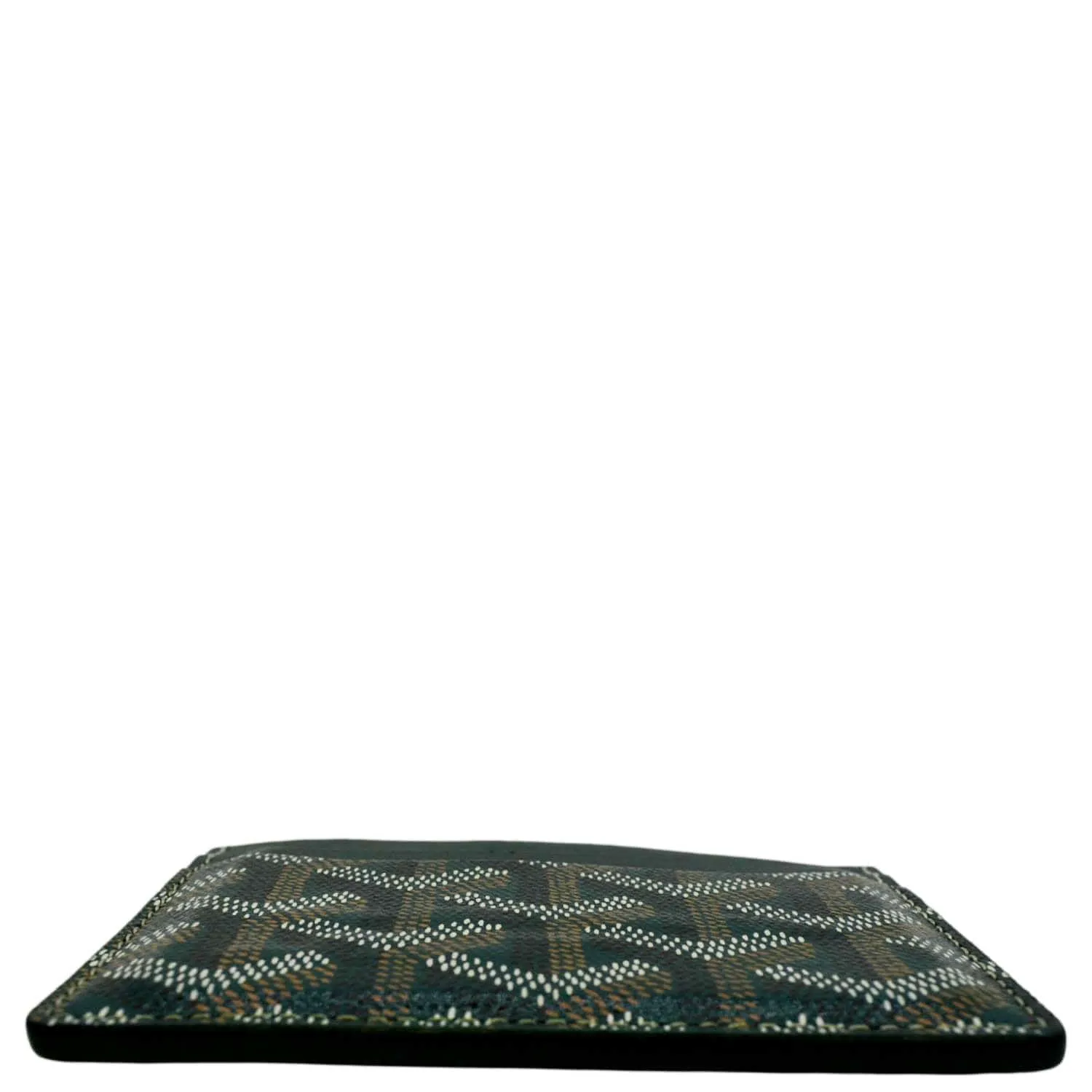 GOYARD Saint Sulpice Monogram Canvas Card Holder Green