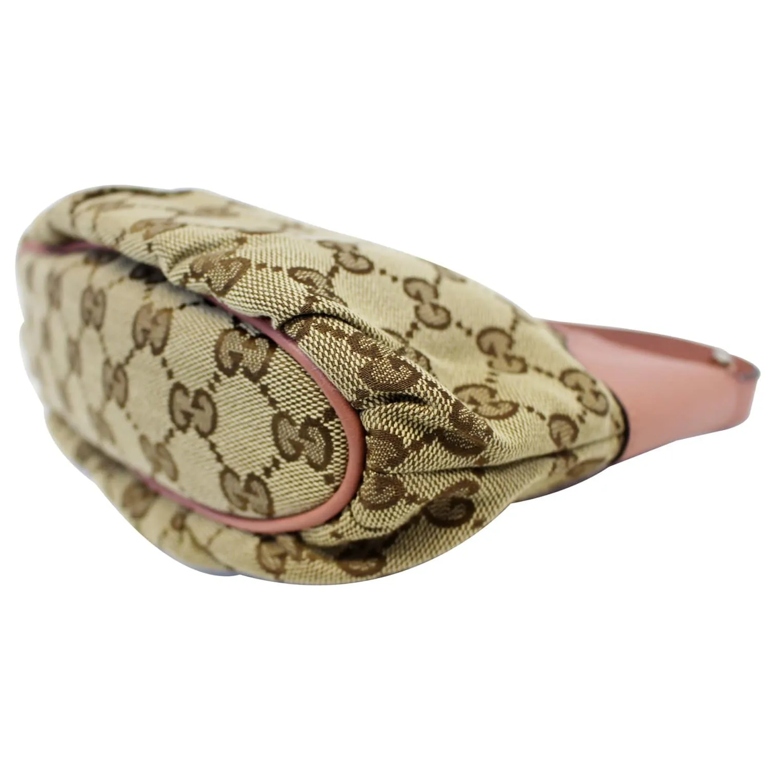 GUCCI GG Canvas Beige/Pink Accessories Pochette Bag