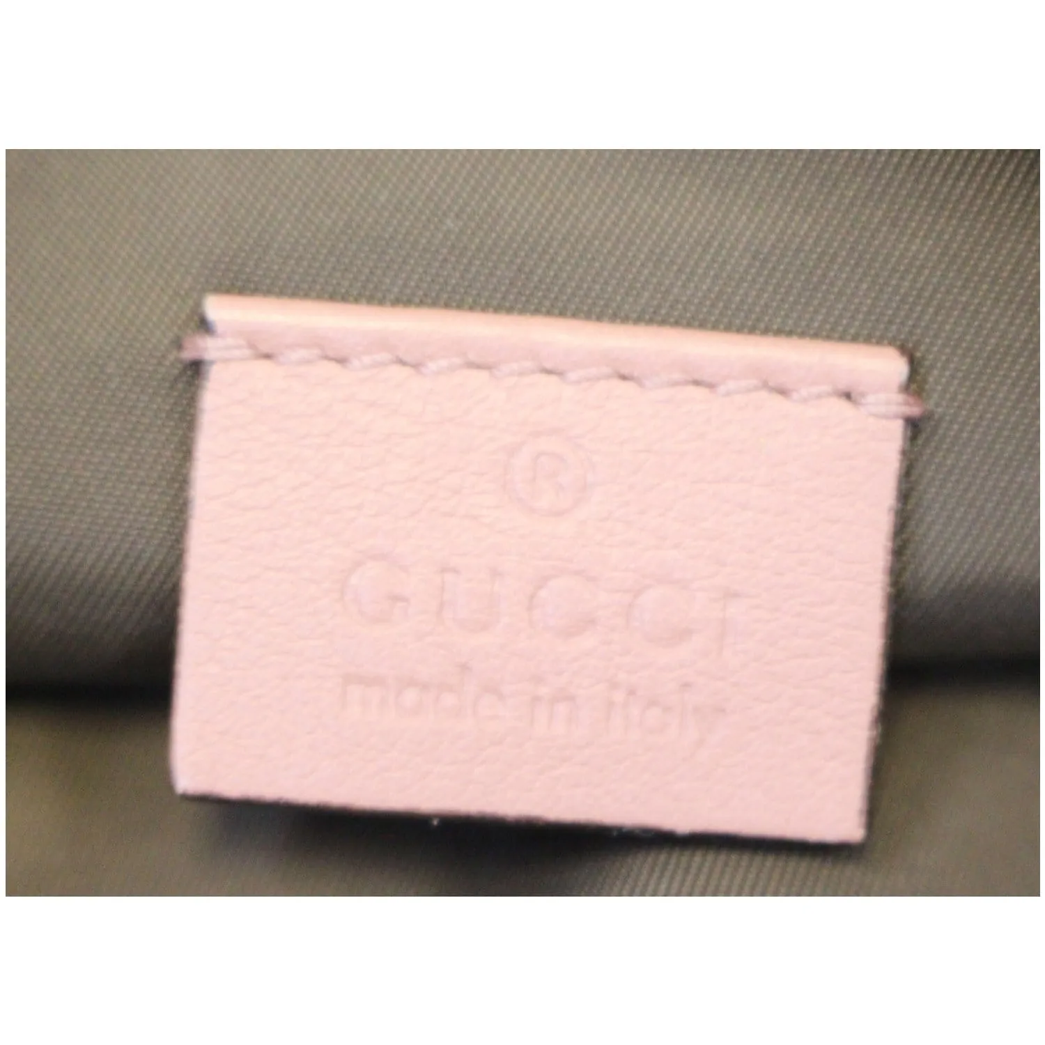 GUCCI GG Canvas Beige/Pink Accessories Pochette Bag