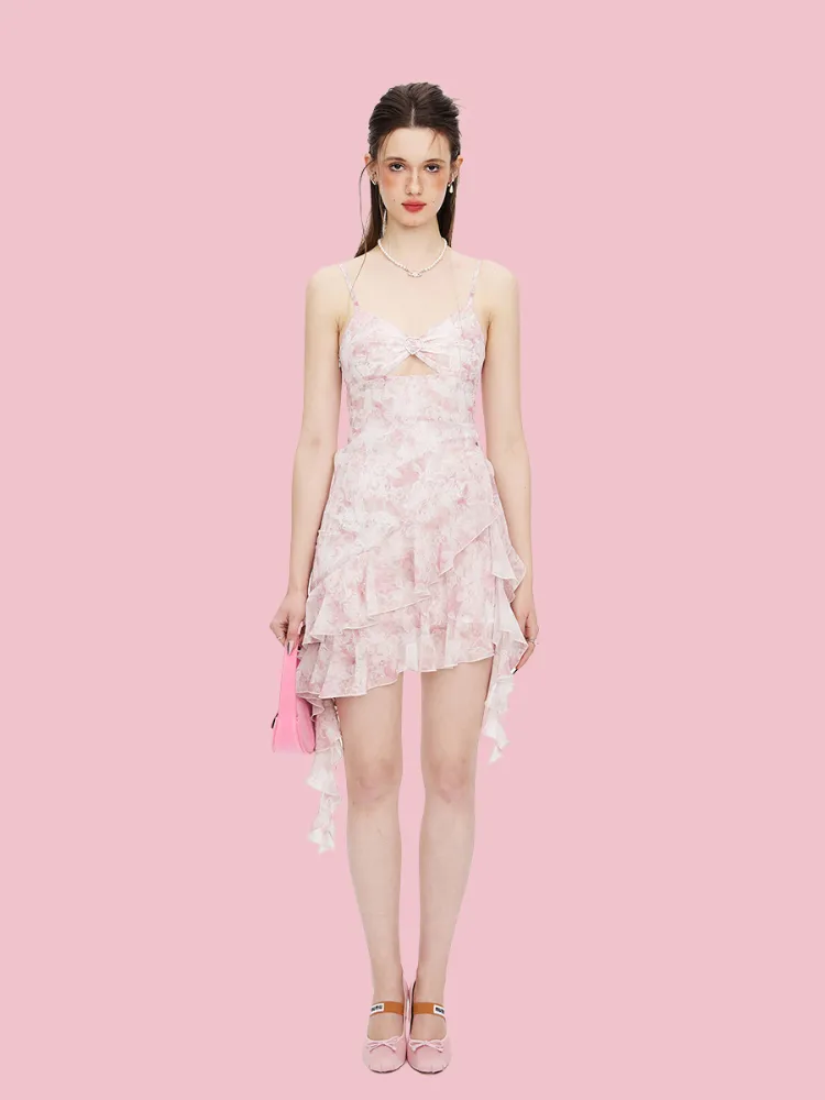 Heart of Romance Ruffle Dress