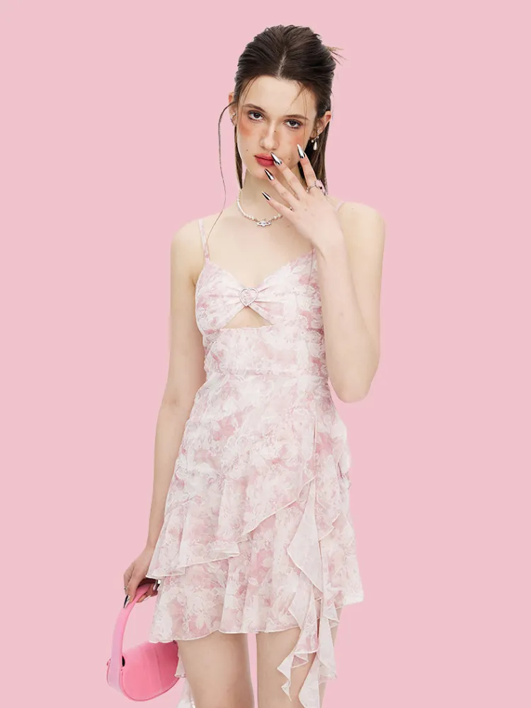 Heart of Romance Ruffle Dress