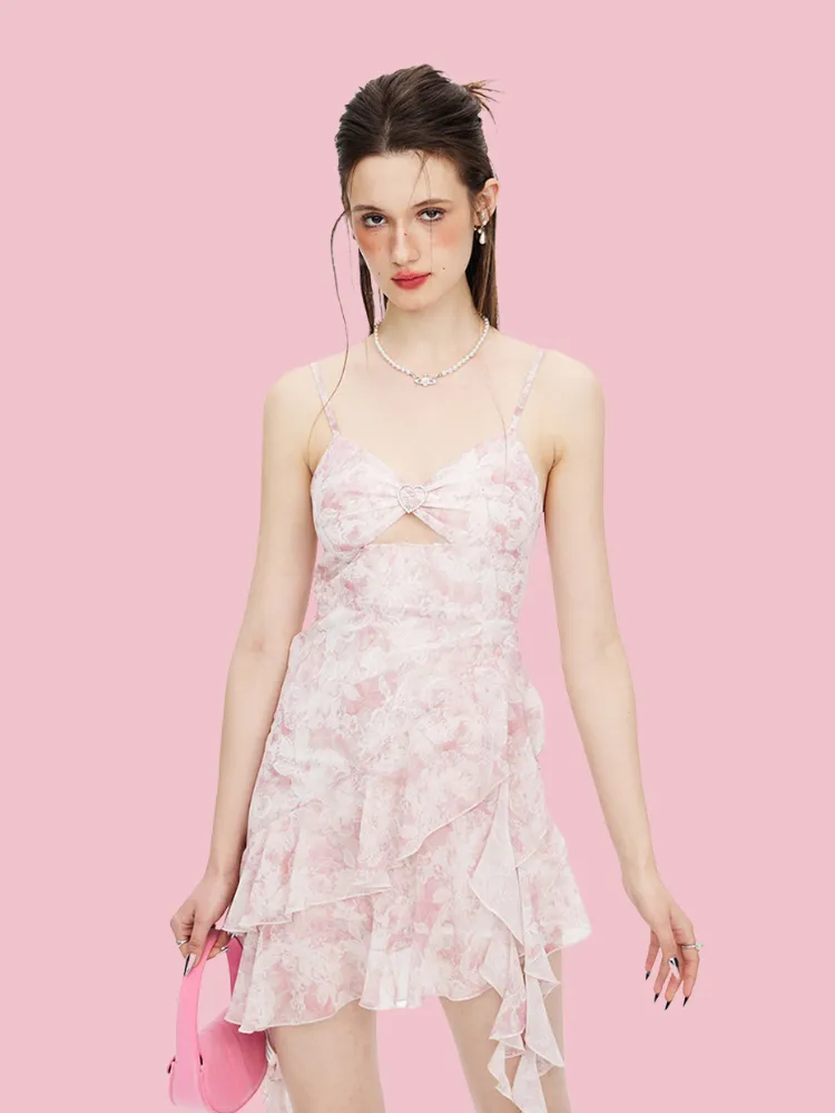 Heart of Romance Ruffle Dress