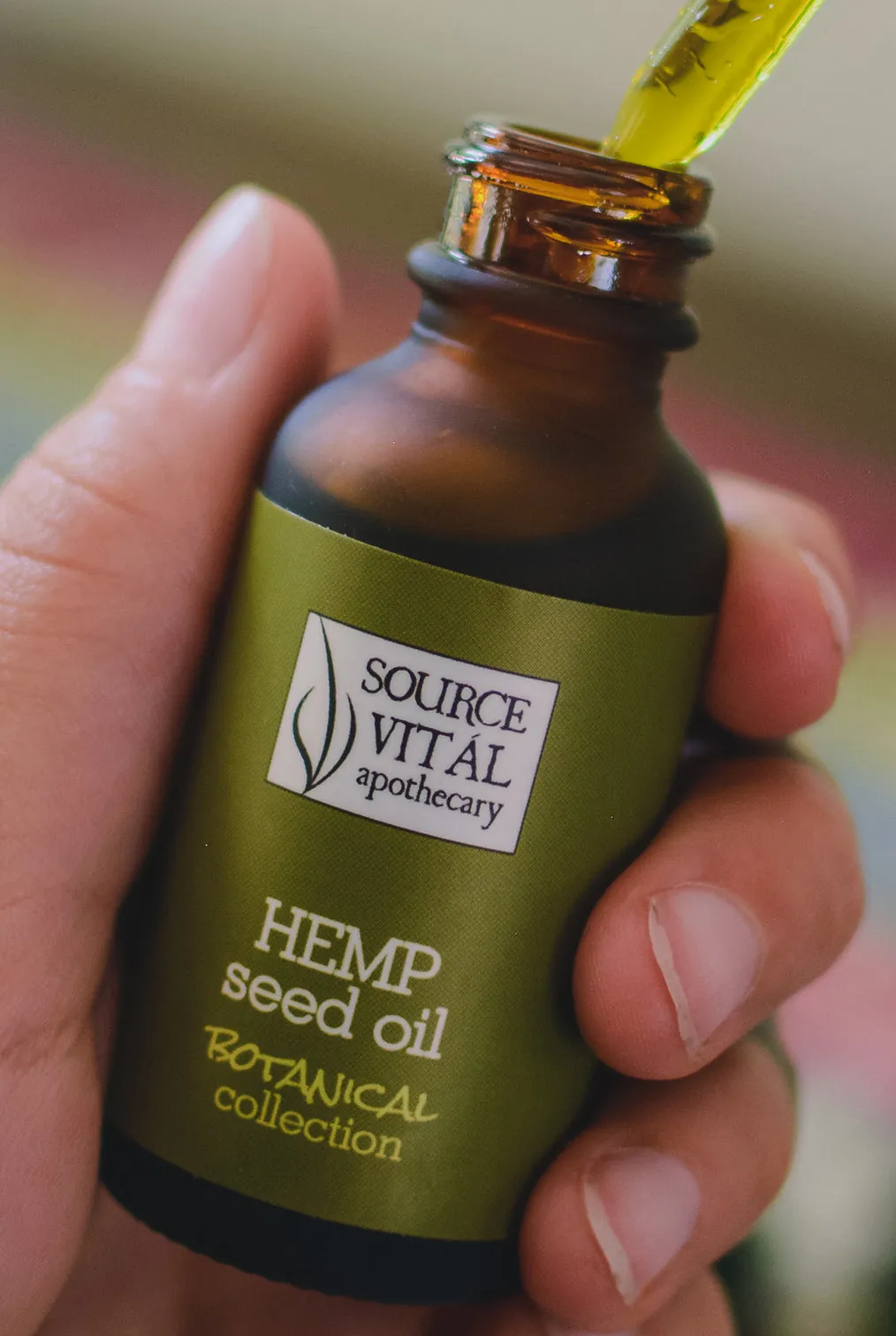 Hemp Seed Oil (Organic, Unrefined, Cold-Pressed)