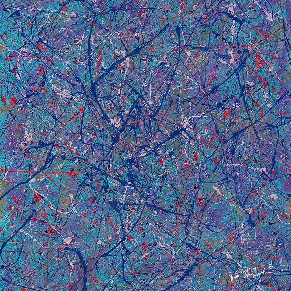 Jumper's Sleeping Stars  (Print on Canvas)