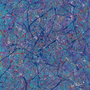 Jumper's Sleeping Stars  (Print on Canvas)