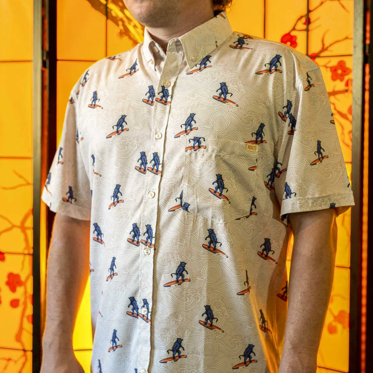 Justin Warner "Surf ‘n’ Turf" – KUNUFLEX Short Sleeve Shirt