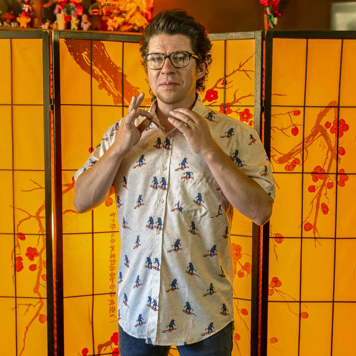 Justin Warner "Surf ‘n’ Turf" – KUNUFLEX Short Sleeve Shirt