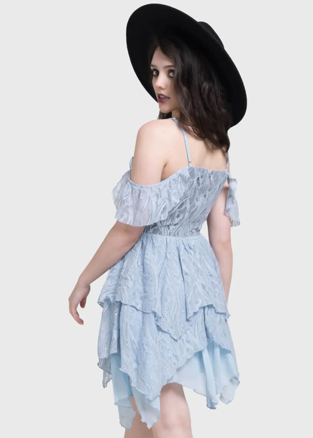 Killstar x Corpse Bride Haunted Union Dress Blue