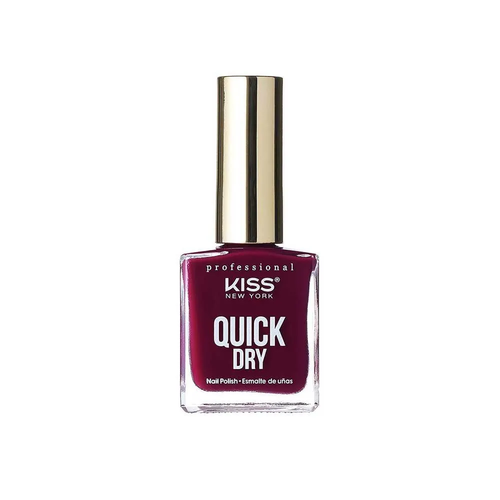 KISS NEW YORK PROFESSIONAL – Quick Dry Nail Polish | Just One Minute! | Shades 17–32