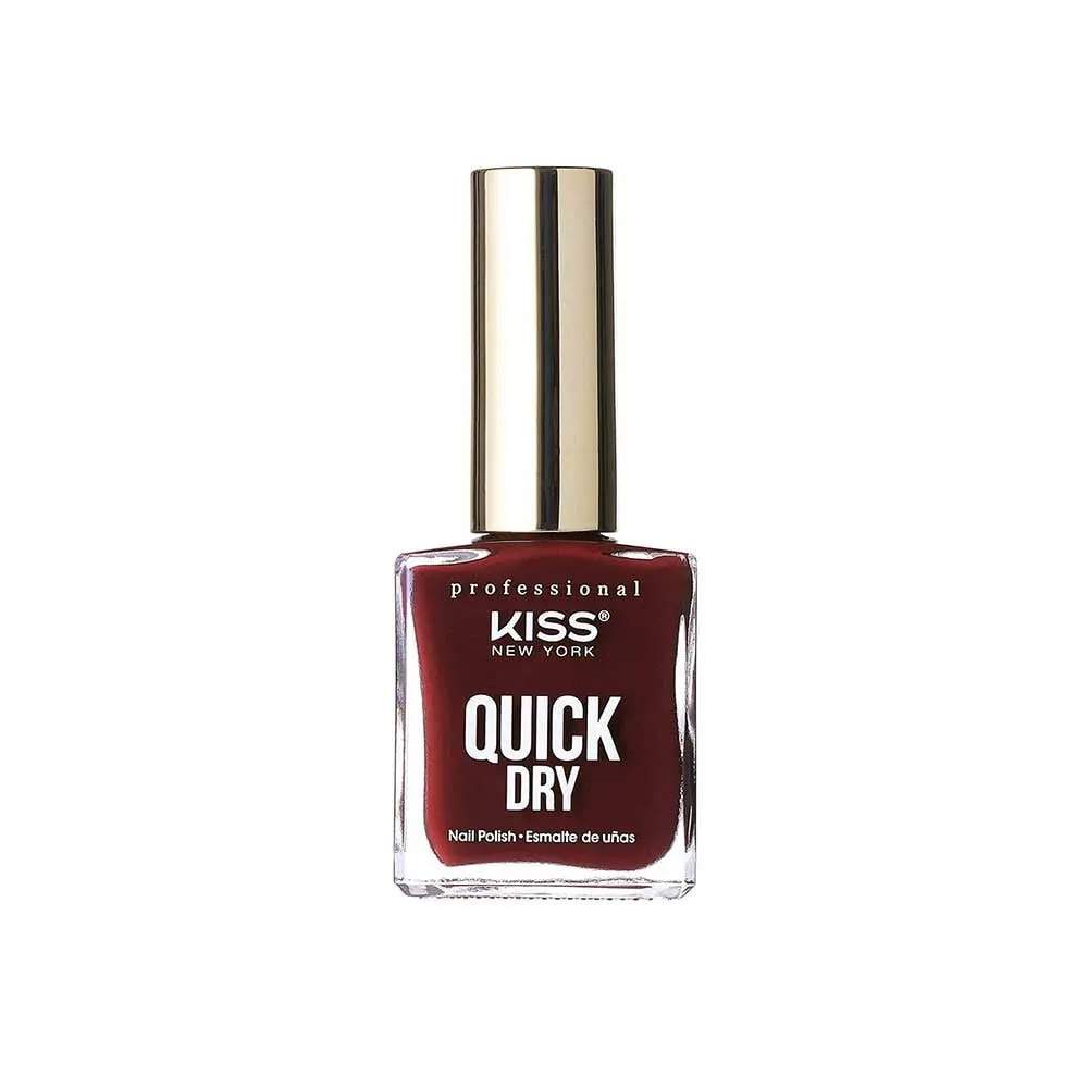 KISS NEW YORK PROFESSIONAL – Quick Dry Nail Polish | Just One Minute! | Shades 17–32