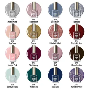 KISS NEW YORK PROFESSIONAL – Quick Dry Nail Polish | Just One Minute! | Shades 17–32