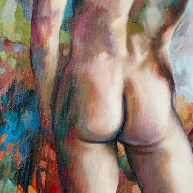 Letting the Light In painting