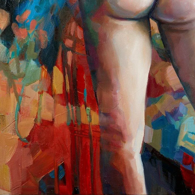 Letting the Light In painting