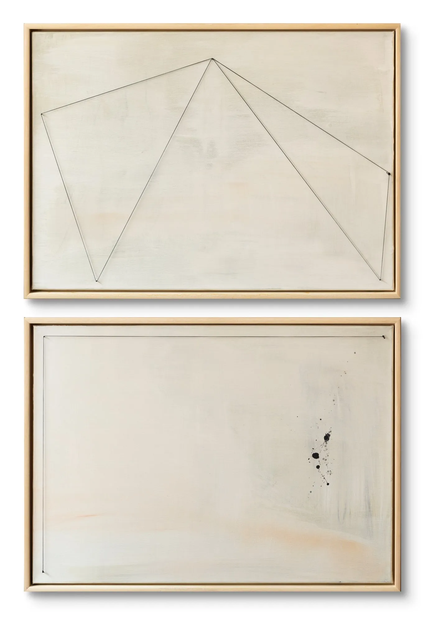 LIGHT PATCH OPEN FIELD (diptych)