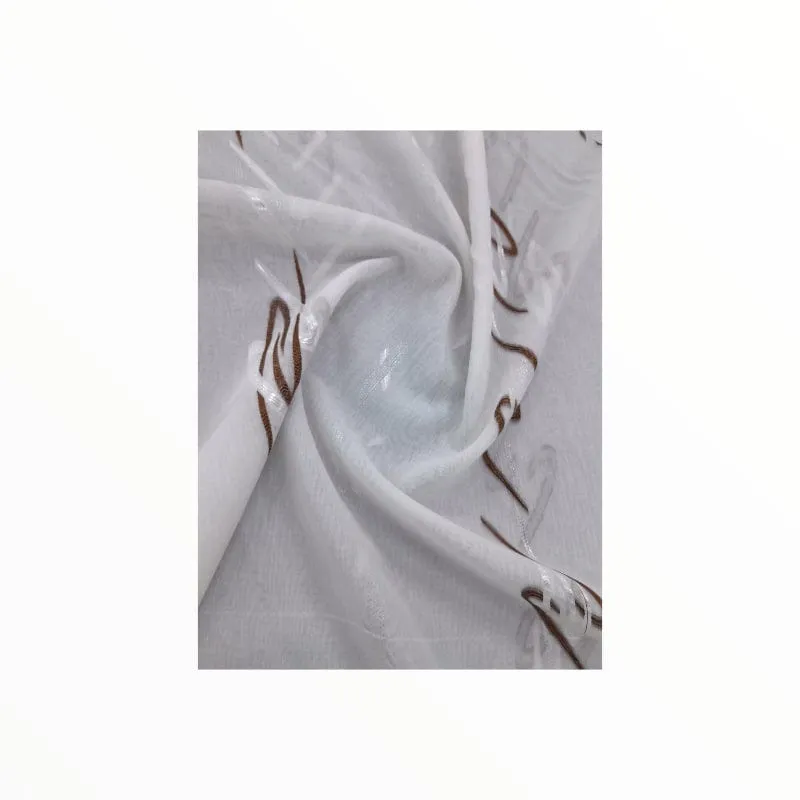 Linen Voile Chains Collection 280 cm
