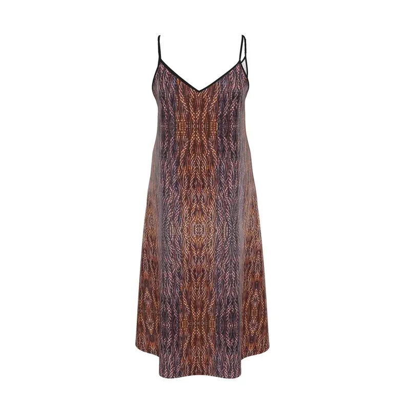 Long Slip Dress (Her/Muliebris)(Grail Hearth Core Copper Fabric) RJSTHs2022 RJS