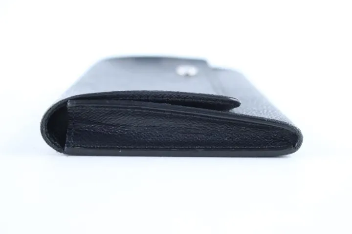 Louis Vuitton Damier Graphite Long Flap Wallet 225063