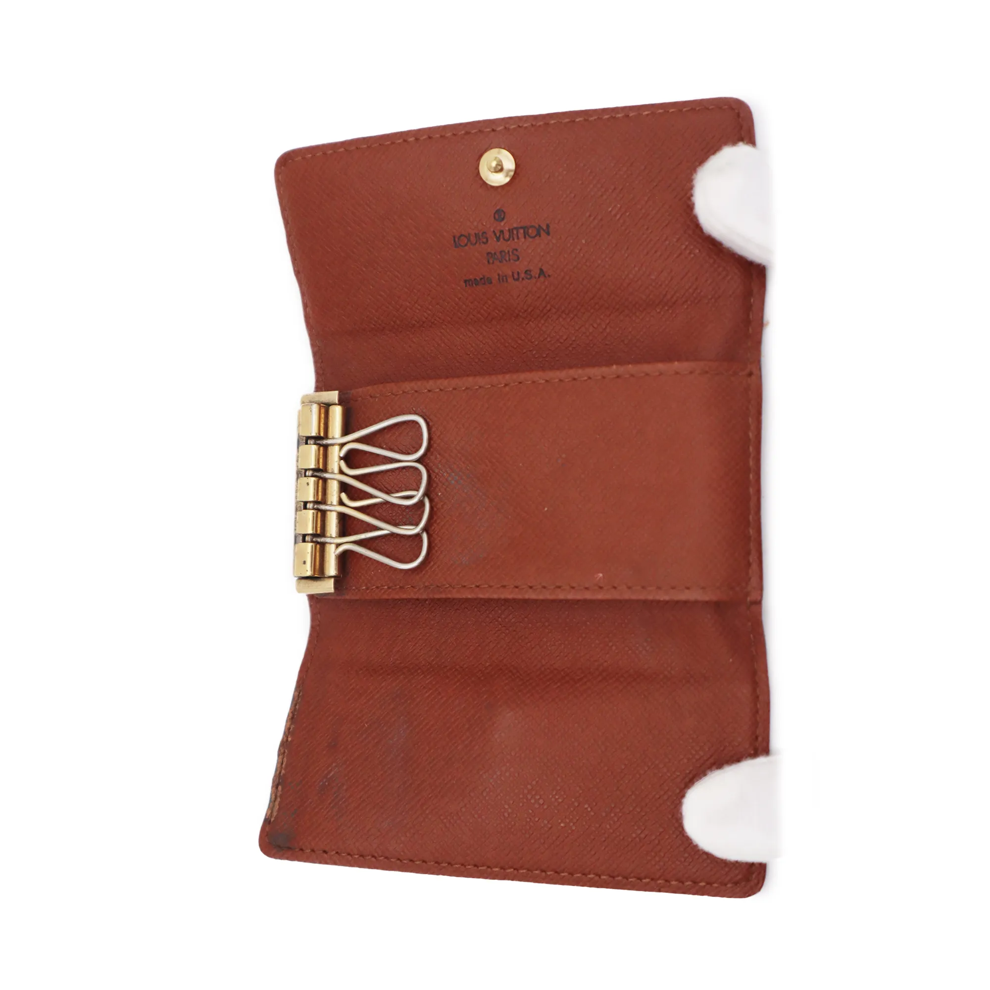Louis Vuitton Monogram Canvas Multicle 4 Key Holder