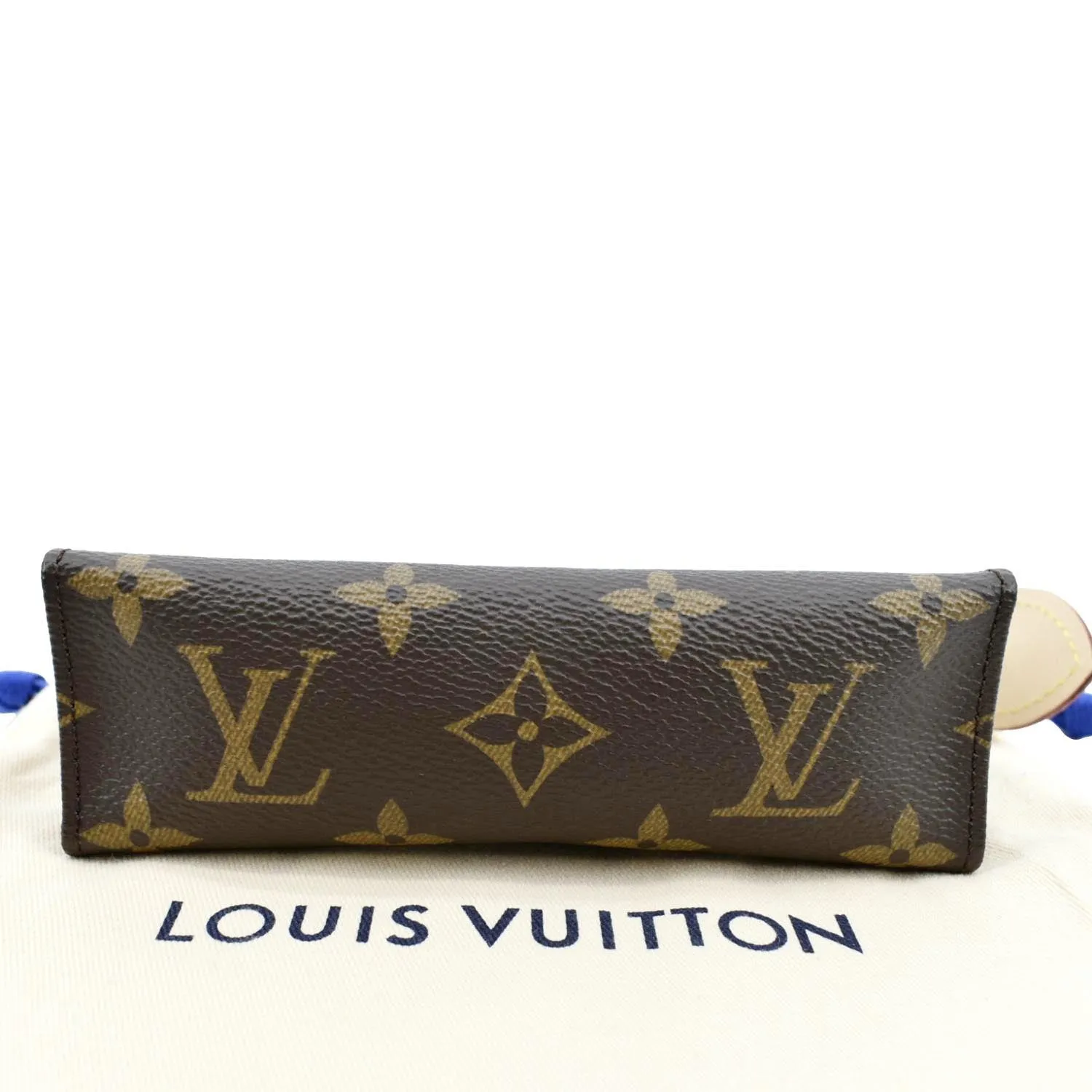 LOUIS VUITTON Toiletry 15 Monogram Canvas Cosmetics Pouch Brown
