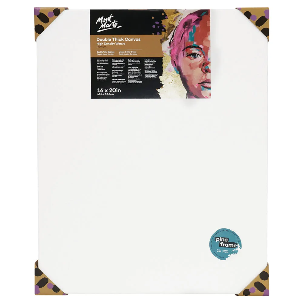 MONT MARTE Double Thick Canvas with Pine Frame 16″ x 20″ (40.6 x 50.8cm)