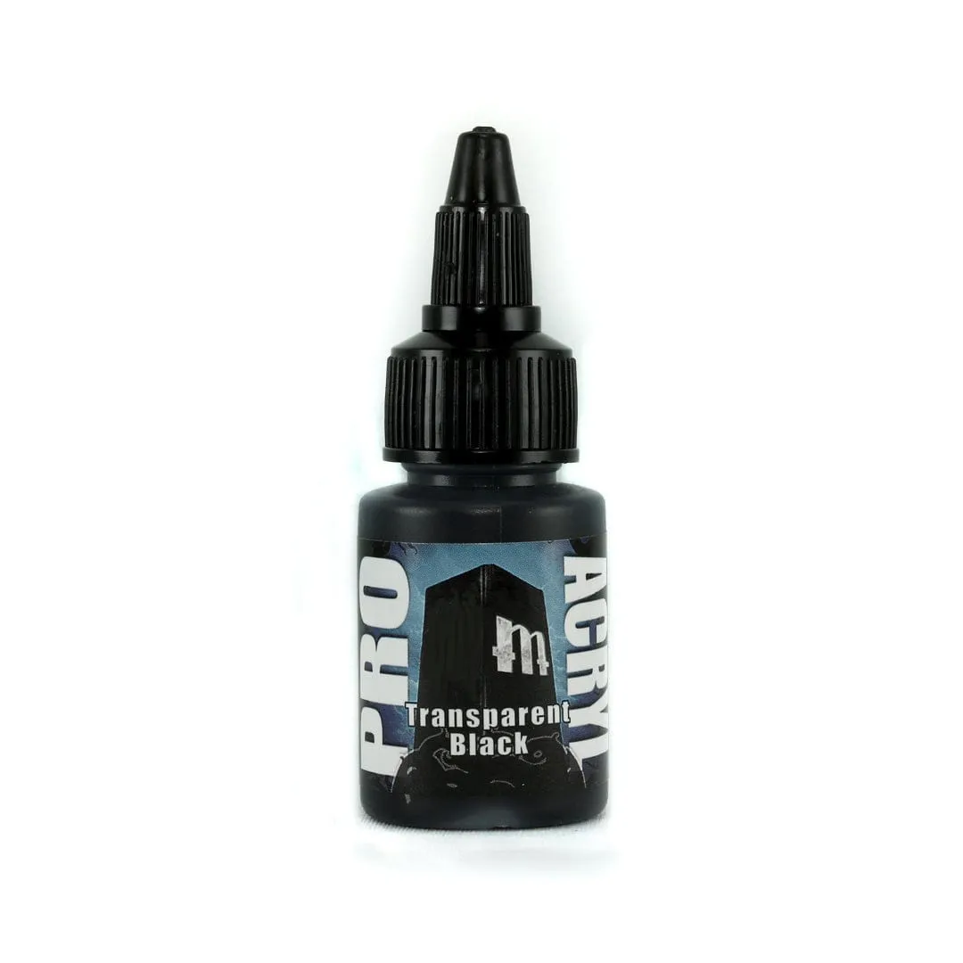 Monument Hobbies Pro Acryl - Transparent Black