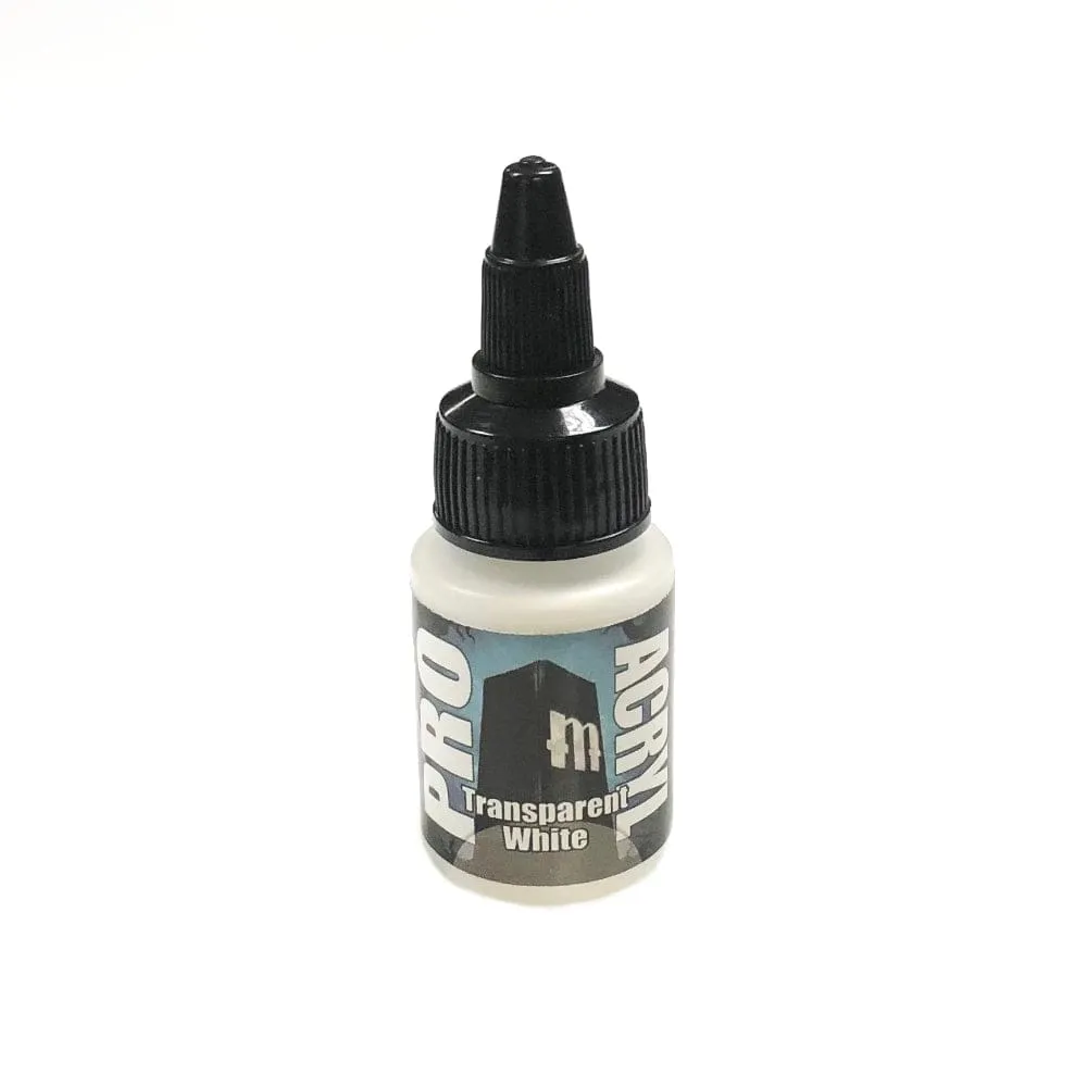 Monument Hobbies Pro Acryl - Transparent White