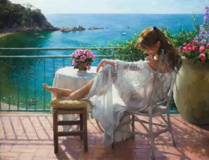Morning Light at Costa Brava—by Vicente Romero—Limited Edition Print