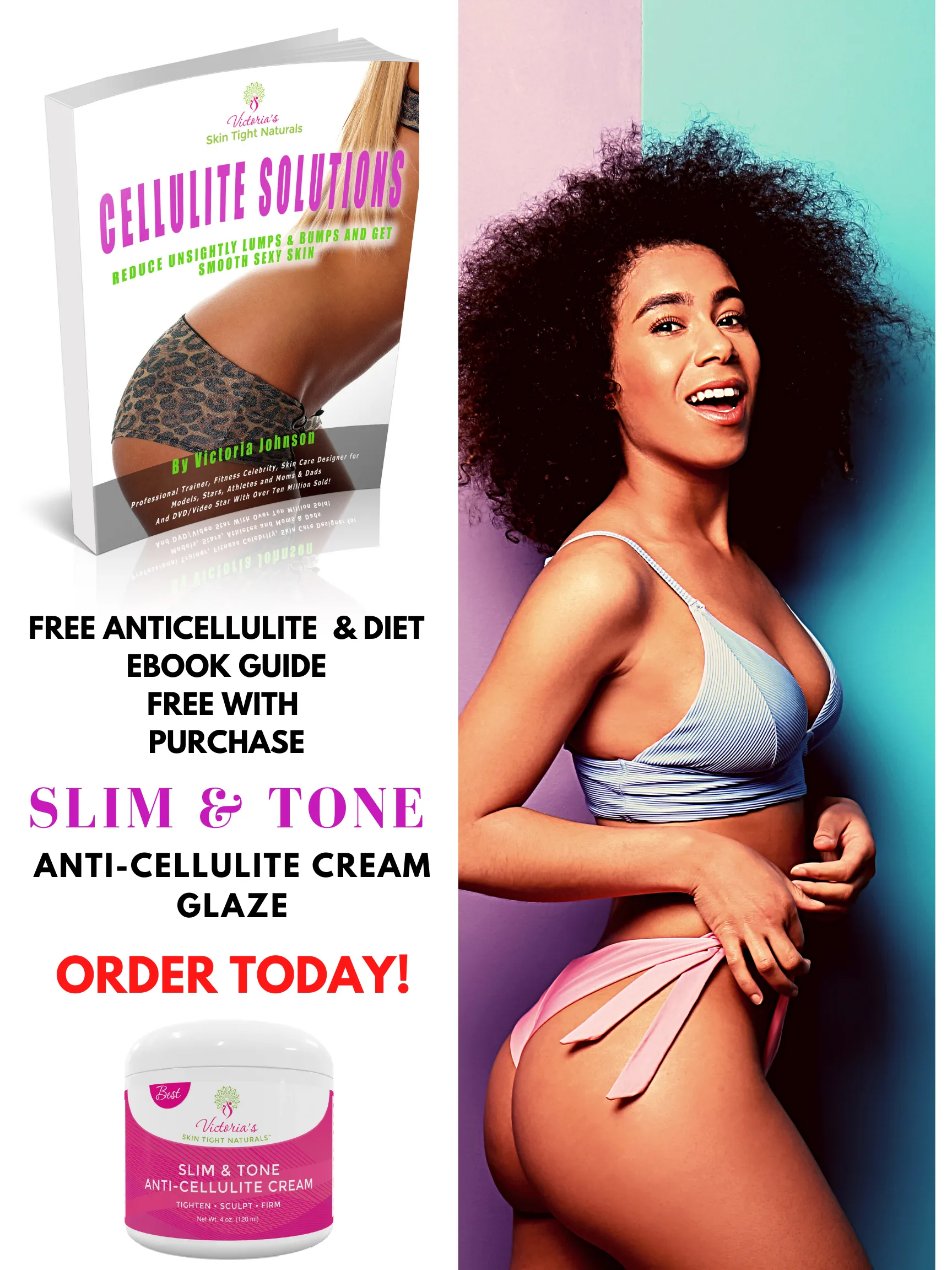Natural Cellulite Removal Cream Glaze For Tightening And Detoxing Skin