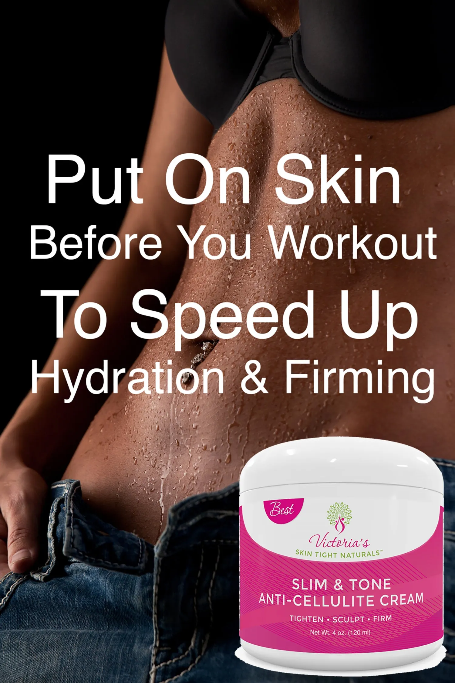 Natural Cellulite Removal Cream Glaze For Tightening And Detoxing Skin