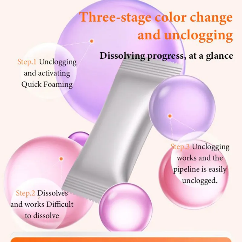 🔥New Hot Selling❤️‍🔥 Multi-Use Powerful Anti-Clog Drain Cleaner Powder