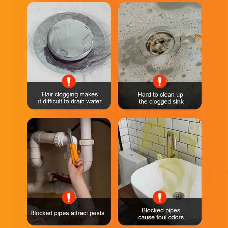 🔥New Hot Selling❤️‍🔥 Multi-Use Powerful Anti-Clog Drain Cleaner Powder