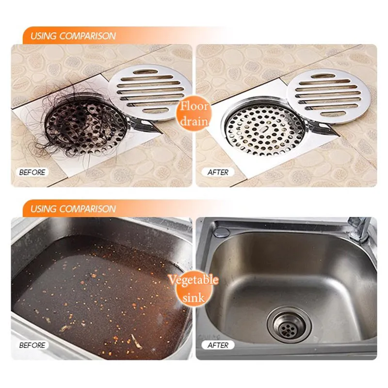 🔥New Hot Selling❤️‍🔥 Multi-Use Powerful Anti-Clog Drain Cleaner Powder