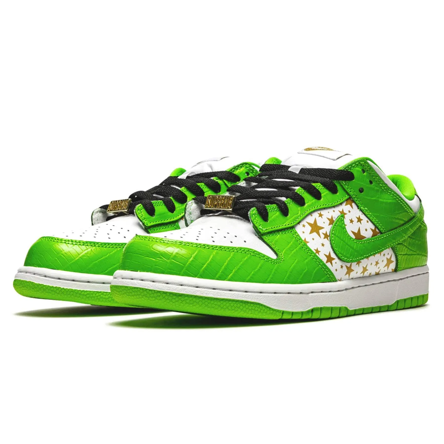 Nike SB Dunk Low Supreme Stars Mean Green (2021)