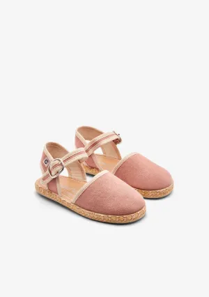Nude buckle alparagatas