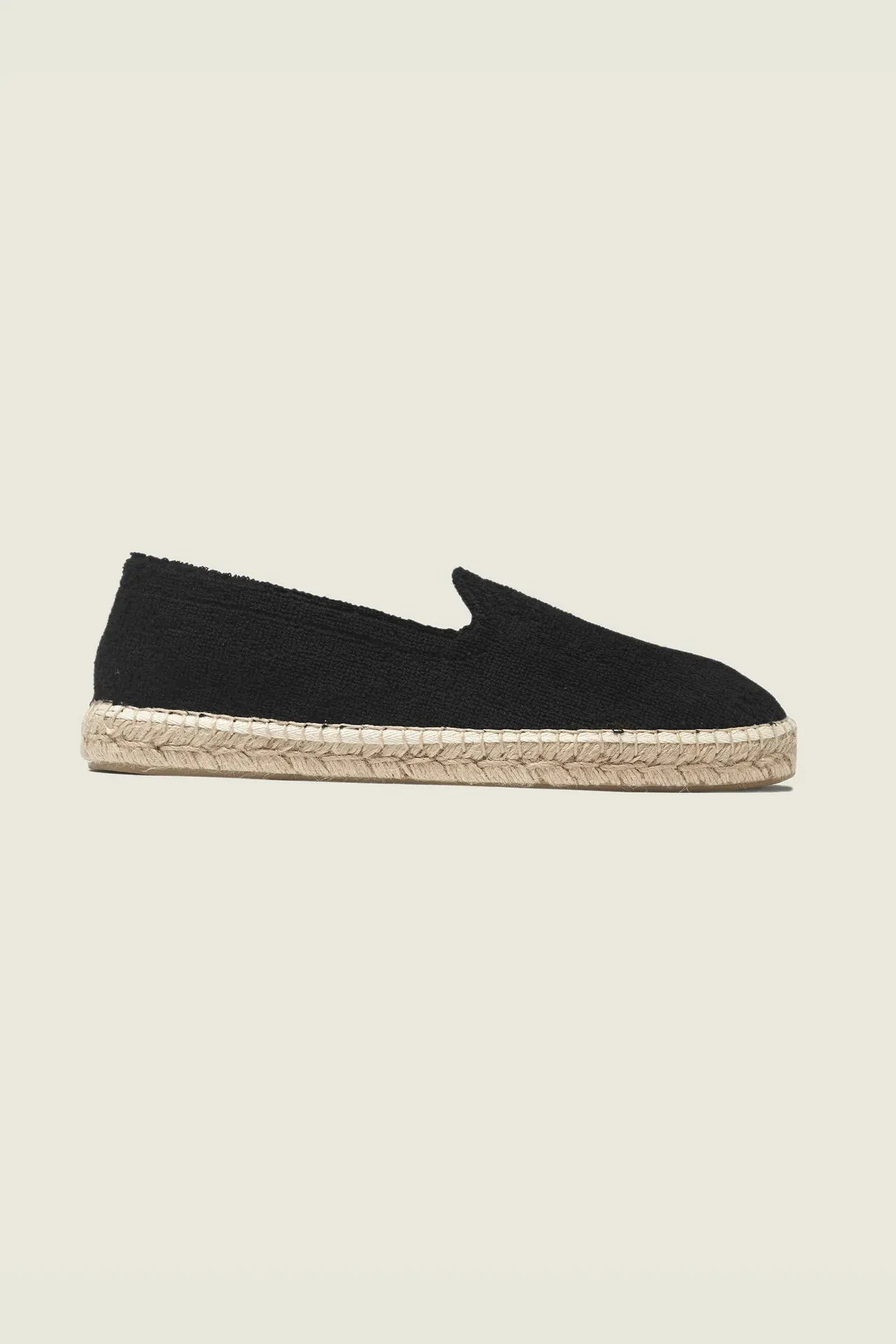 Oas Black Terry Espadrillos