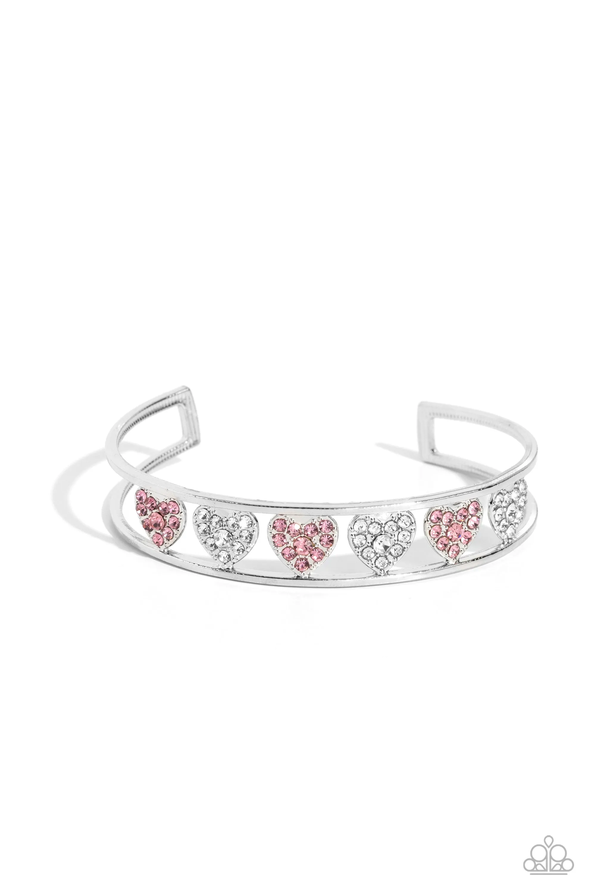 Paparazzi Decadent Devotion Bracelet Pink