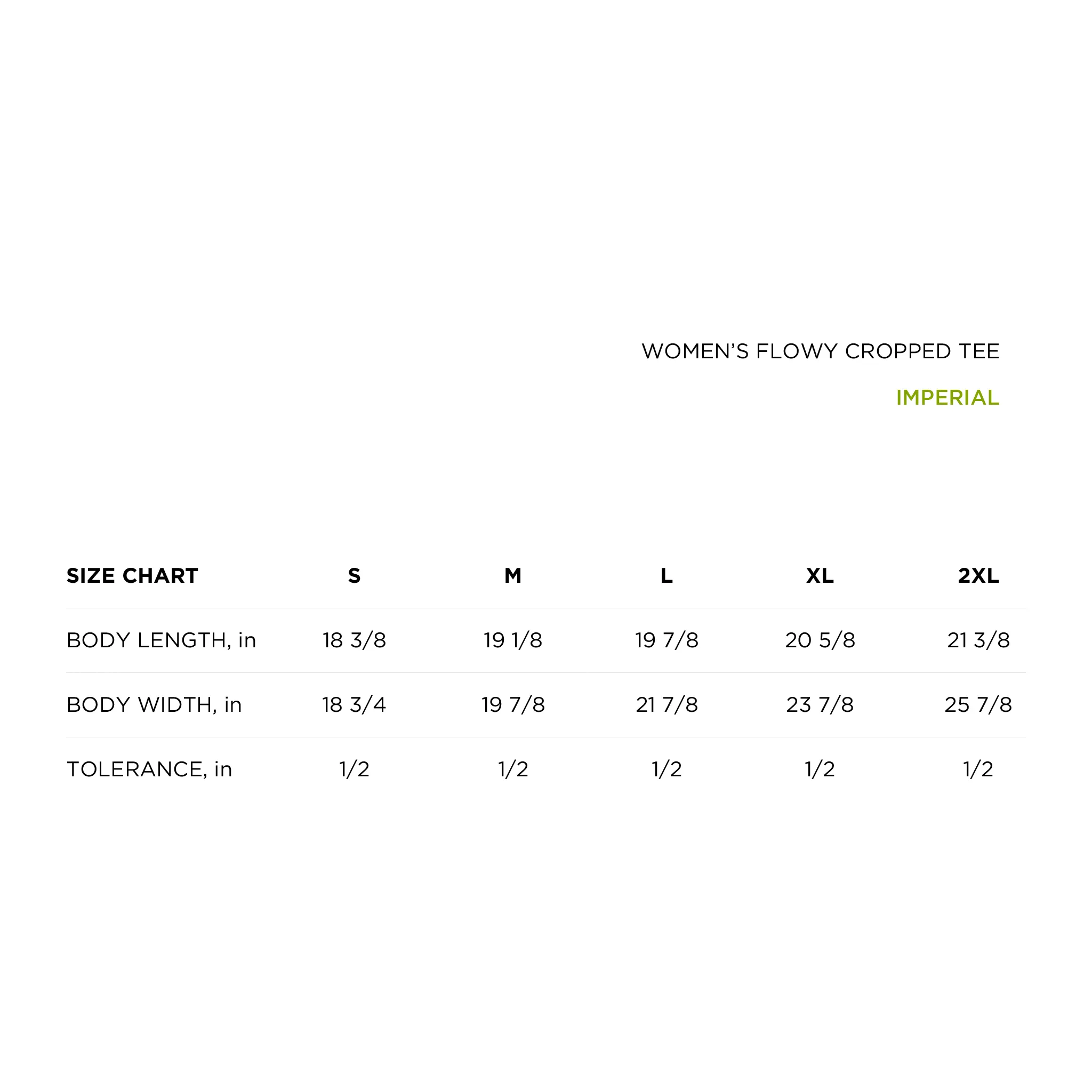Perfect Society Women’s Flowy Cropped Tee