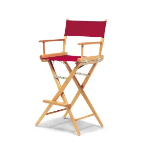 "World Famous" Telescope Director Chair-Tall Varnish