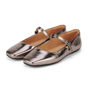 Rollie Nation | Ballet MJ Square Toe Pewter Patent