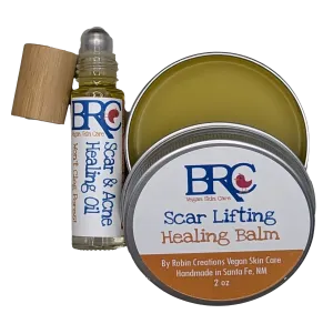 Scar Lifting Balm & Acne Healing Oil Set