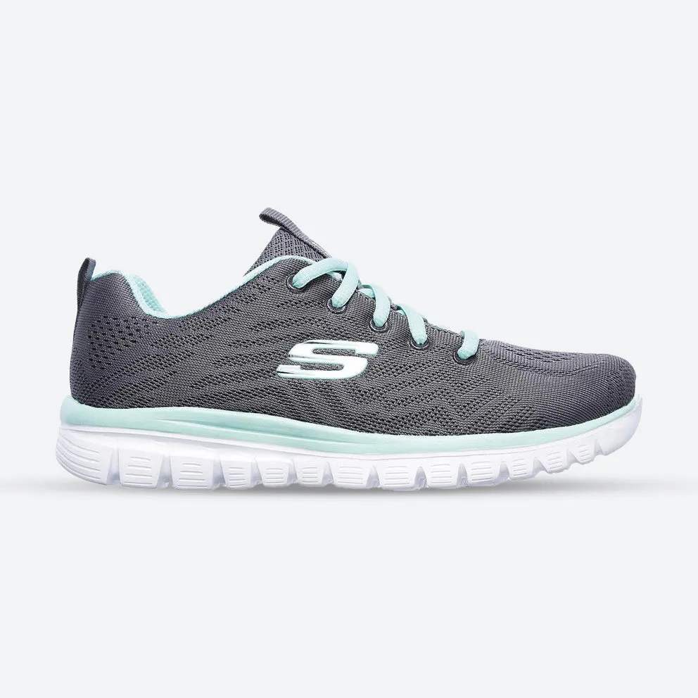 Skechers 12615 Walking-Sneakers für Damen in weiter Passform