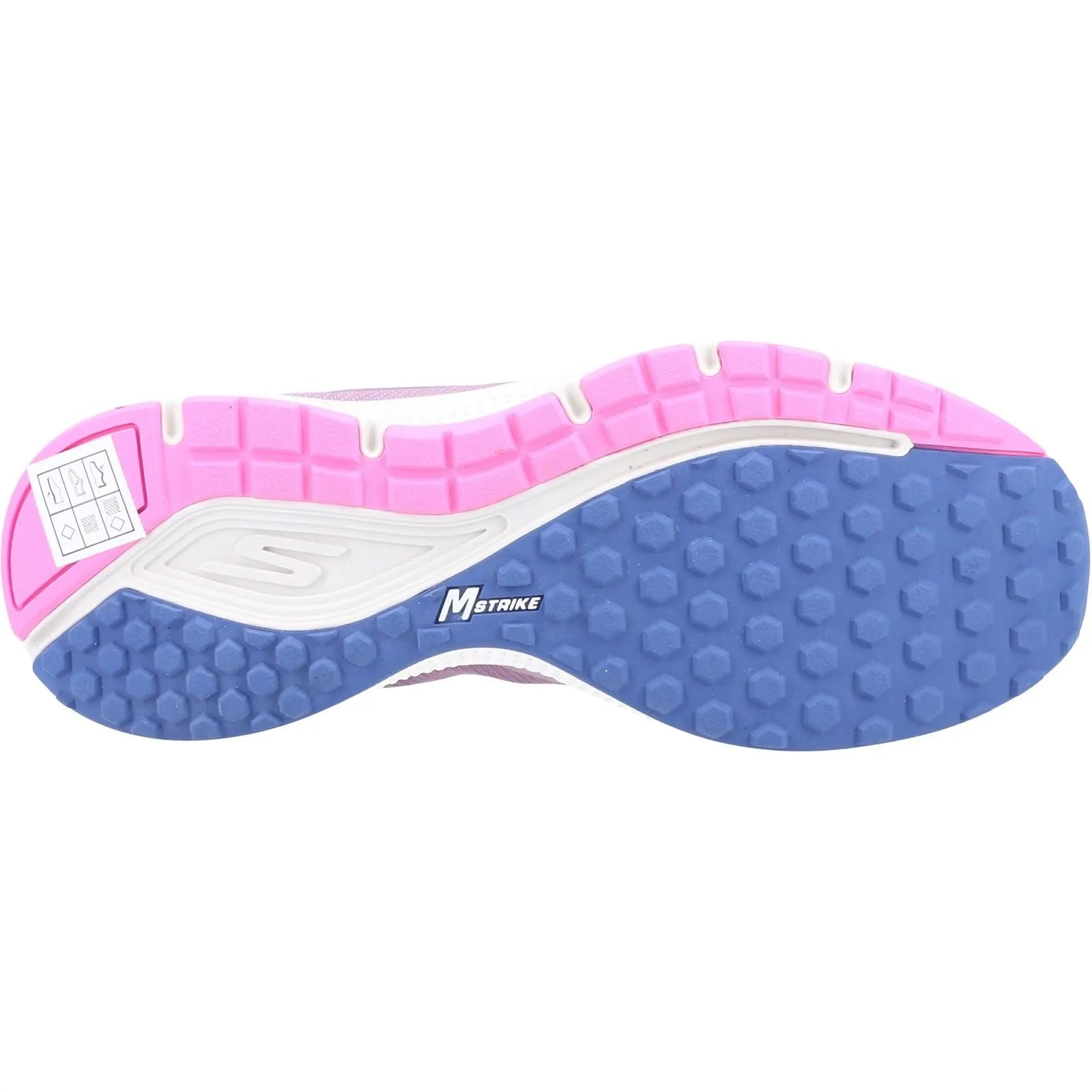 Skechers 128275 GO RUN Consistent Lunar Night Sneakers für Damen, weite Passform, Mauve