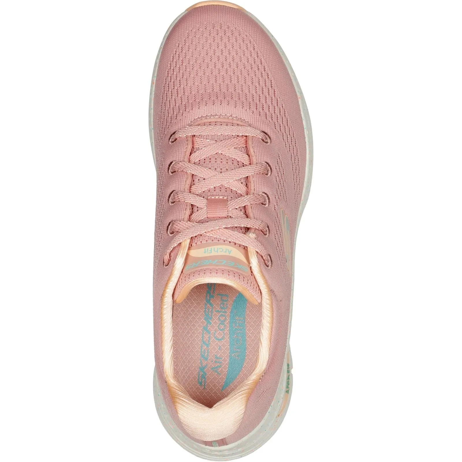 Skechers 149566 Arch Fit Freckle Me Sneakers für Damen mit weiter Passform