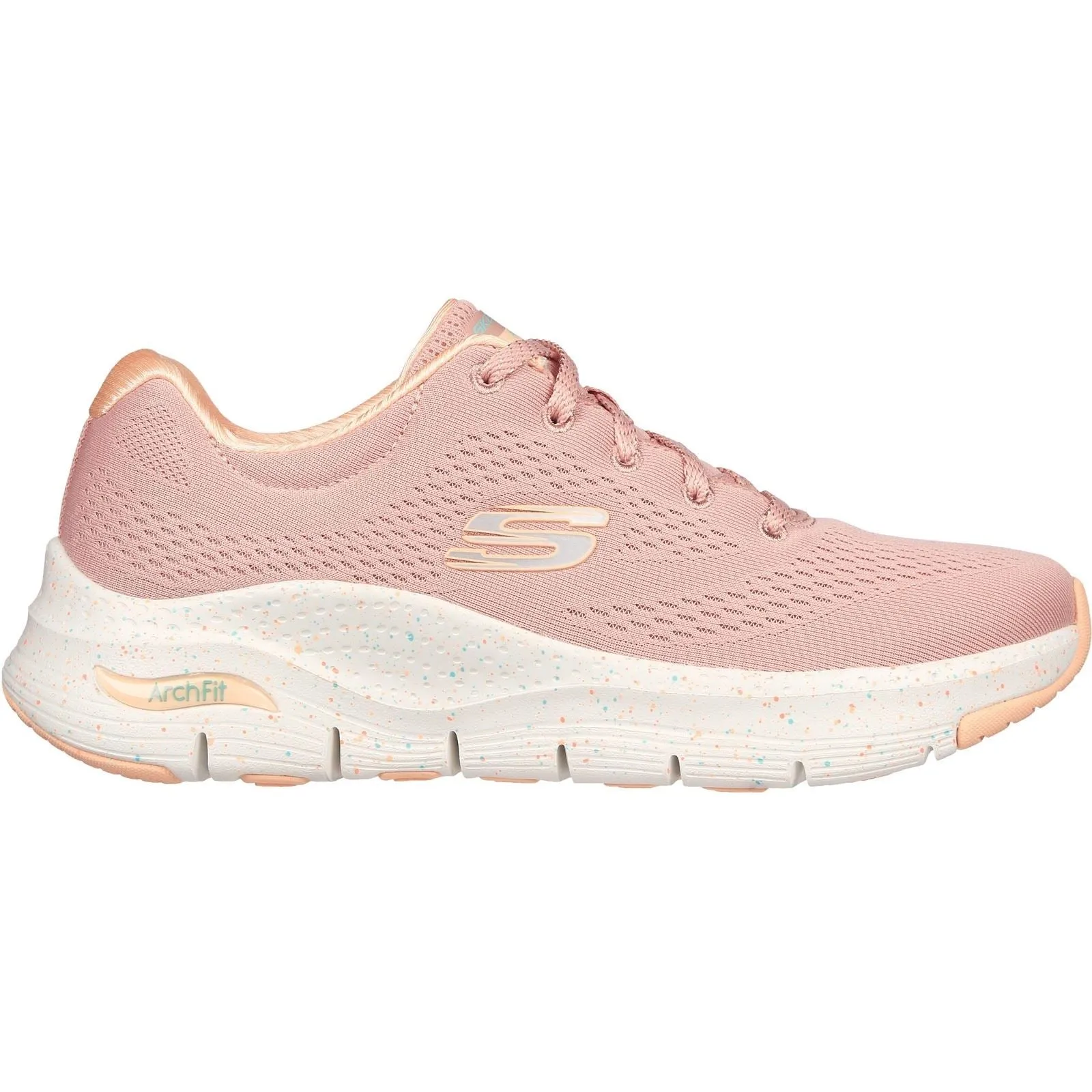 Skechers 149566 Arch Fit Freckle Me Sneakers für Damen mit weiter Passform