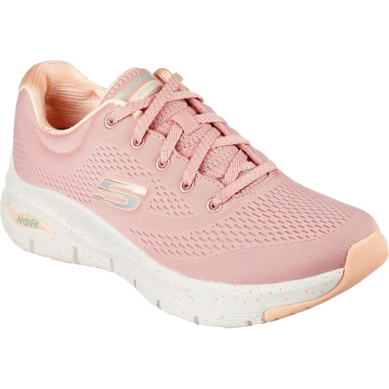 Skechers 149566 Arch Fit Freckle Me Sneakers für Damen mit weiter Passform