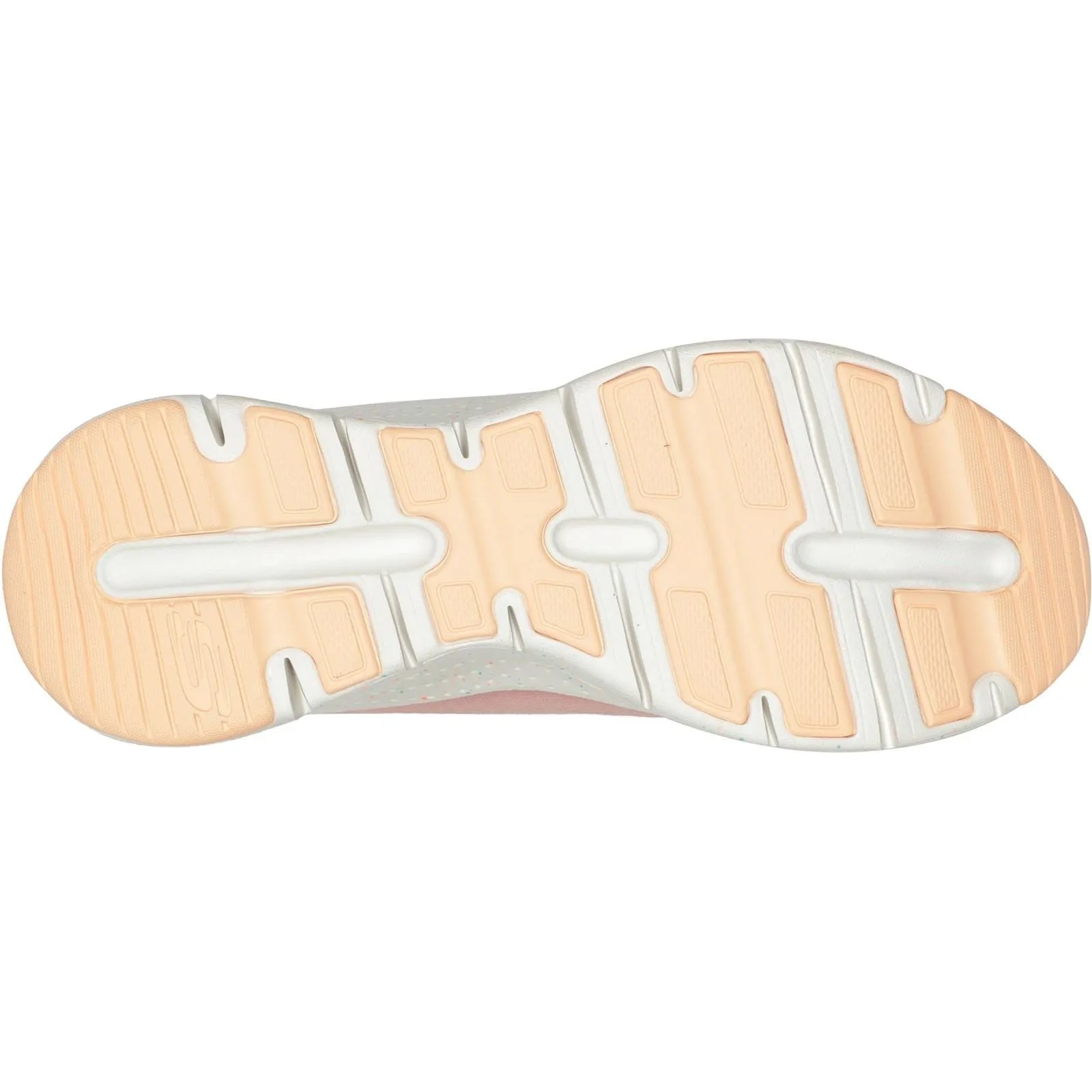 Skechers 149566 Arch Fit Freckle Me Sneakers für Damen mit weiter Passform