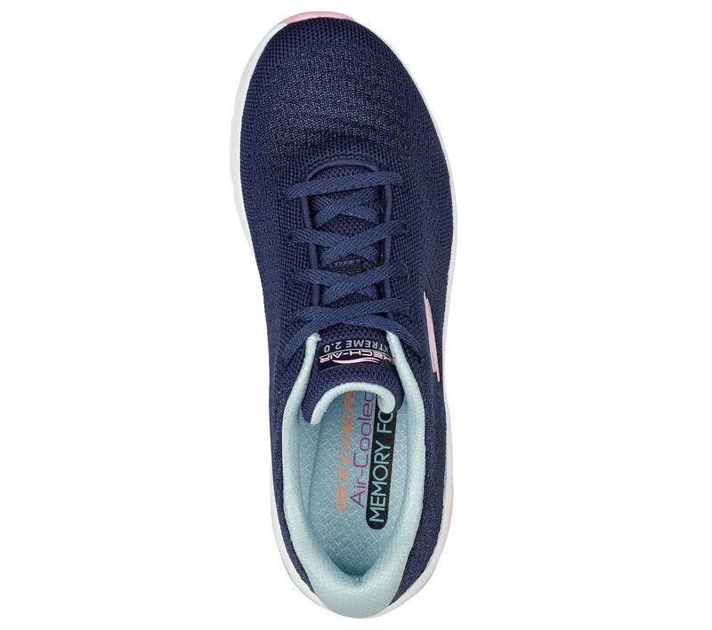 Skechers 149645 Skech-Air Extreme 2.0 Classic Vibe Sneakers für Damen mit weiter Passform
